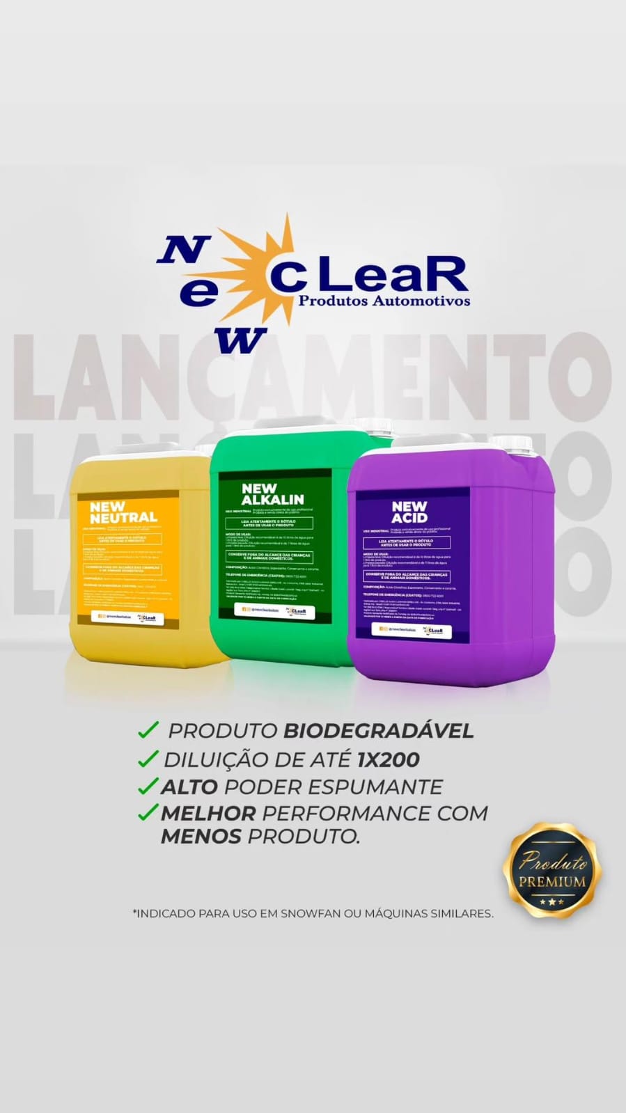 New Alkalin - Linha Premium